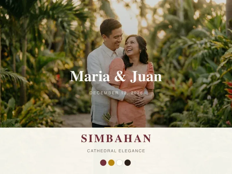 Simbahan template preview
